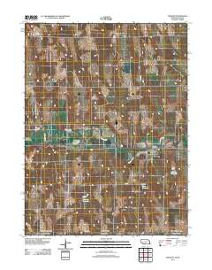 Lebanon 2011 topographic map thumbnail