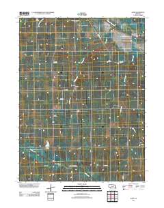 Howe 2011 topographic map thumbnail
