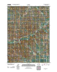 Howe Creek 2011 topographic map thumbnail