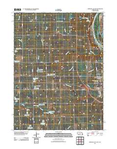Nebraska City NW 2011 topographic map thumbnail