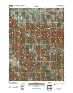 Loup City NW 2011 topographic map thumbnail
