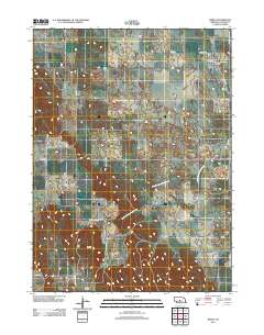 Merna 2011 topographic map thumbnail