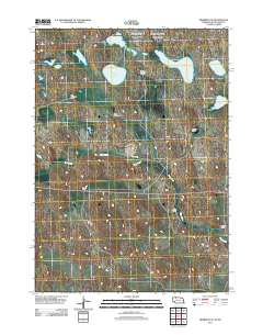 Merriman NE 2011 topographic map thumbnail