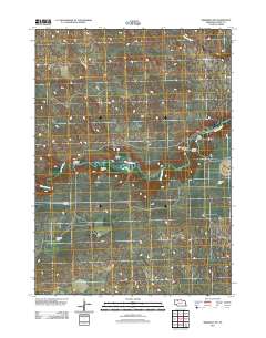 Merriman SW 2011 topographic map thumbnail