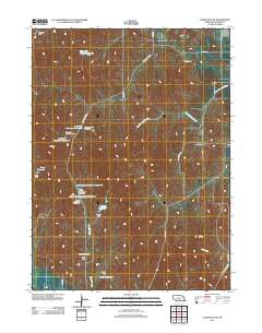 Lexington NW 2011 topographic map thumbnail