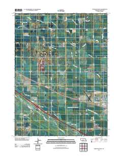 Lexington West 2011 topographic map thumbnail