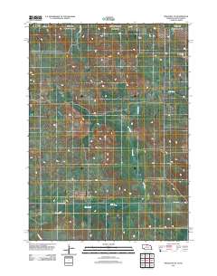 Meadville NE 2011 topographic map thumbnail