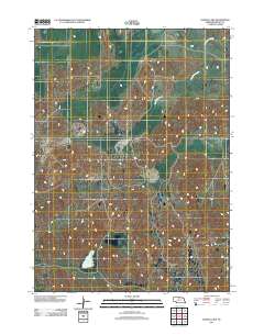 Hofeld Lake 2011 topographic map thumbnail