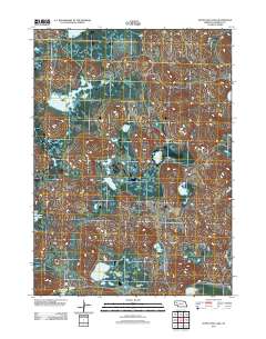 Peter Long Lake 2011 topographic map thumbnail