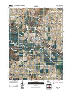 Mitchell 2011 topographic map thumbnail