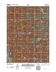Touhy 2011 topographic map thumbnail