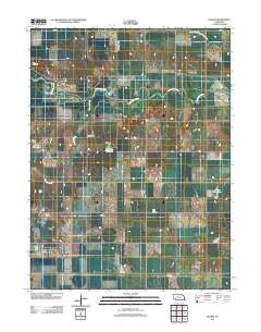 Ruskin 2011 topographic map thumbnail