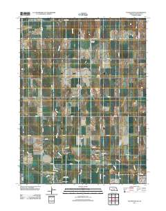 Pleasanton SE 2011 topographic map thumbnail