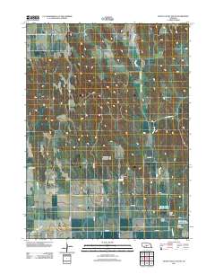 Roten Valley South 2011 topographic map thumbnail