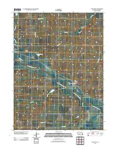 Saint Mary 2012 topographic map thumbnail