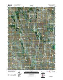 Snyder Lake 2011 topographic map thumbnail