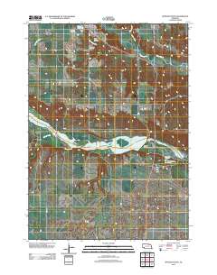 Spencer South 2011 topographic map thumbnail