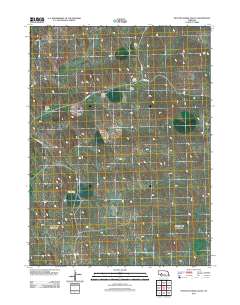 Spotted Horse Valley 2011 topographic map thumbnail