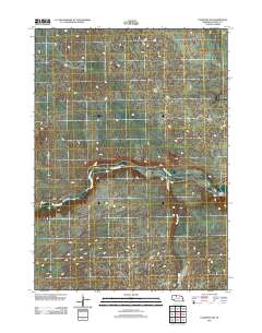 Valentine SW 2011 topographic map thumbnail