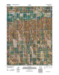 Wilsonville 2011 topographic map thumbnail