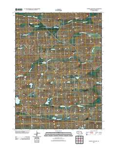 Turpin Lake East 2011 topographic map thumbnail
