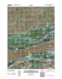 Sutherland Reservoir NW 2011 topographic map thumbnail