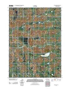 Swan Lake 2011 topographic map thumbnail