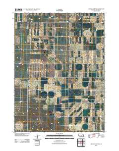 Smyrna Cemetery 2011 topographic map thumbnail
