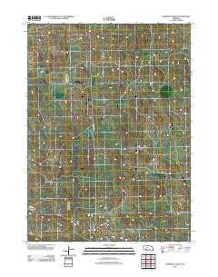 Shimmins Lake NE 2011 topographic map thumbnail