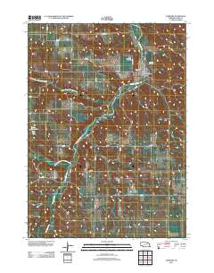Verdigre 2011 topographic map thumbnail