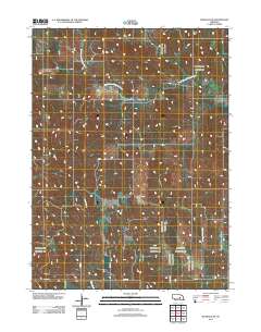 Wolbach NE 2011 topographic map thumbnail