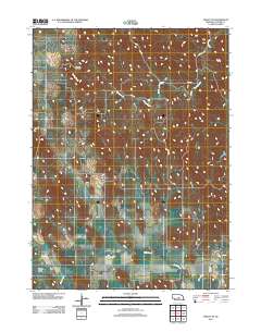 Ansley NE 2011 topographic map thumbnail