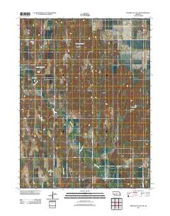 Republican City NW 2011 topographic map thumbnail