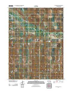 Pleasanton NW 2011 topographic map thumbnail