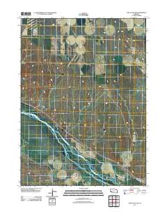 Tar Valley SW 2011 topographic map thumbnail