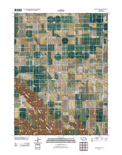 Wauneta SW 2011 topographic map thumbnail
