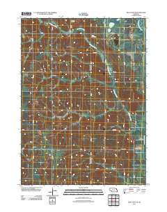 West Point NE 2011 topographic map thumbnail