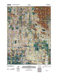Bayard 2011 topographic map thumbnail