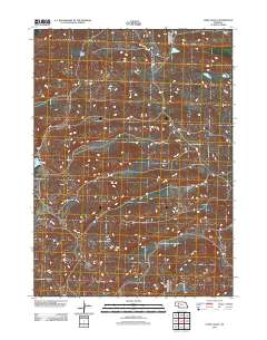 Lowe Valley 2011 topographic map thumbnail