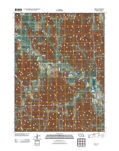 Ansley 2011 topographic map thumbnail