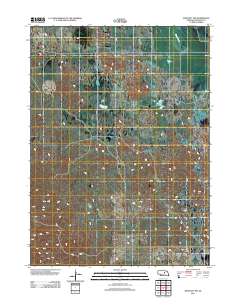 Bartlett NW 2011 topographic map thumbnail