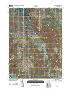 Bartlett SE 2011 topographic map thumbnail