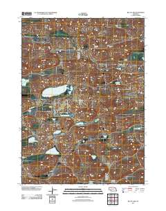 Billys Lake 2011 topographic map thumbnail