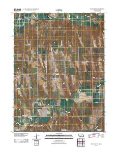 Beaver City SW 2011 topographic map thumbnail