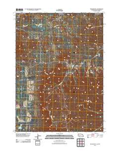 Beaver Wall 2011 topographic map thumbnail