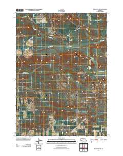 Box Butte NE 2011 topographic map thumbnail
