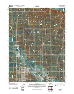 Auburn 2011 topographic map thumbnail