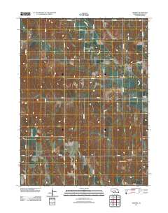 Amherst 2011 topographic map thumbnail