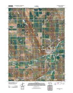 Benkelman 2011 topographic map thumbnail