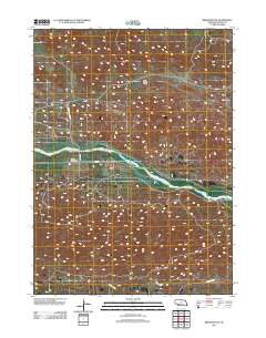 Brewster SW 2011 topographic map thumbnail
